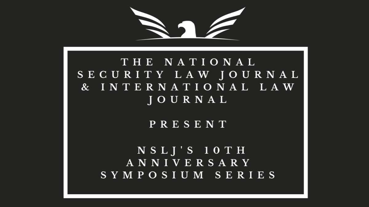 NSLJ’s Tenth Anniversary Symposium Series flyer