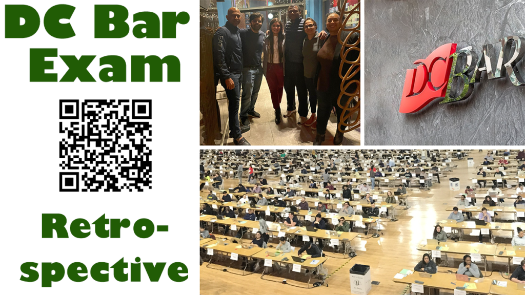 LLM Bar Exam Retrospective Scalia Law Events