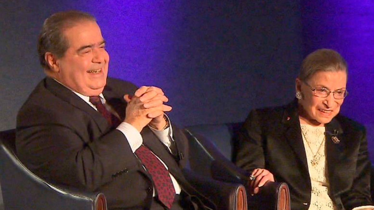 Antonin Scalia & Ruth Bader Ginsburg
